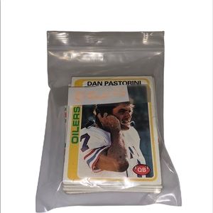 Topps NFL Houston Oilers vintage football cards